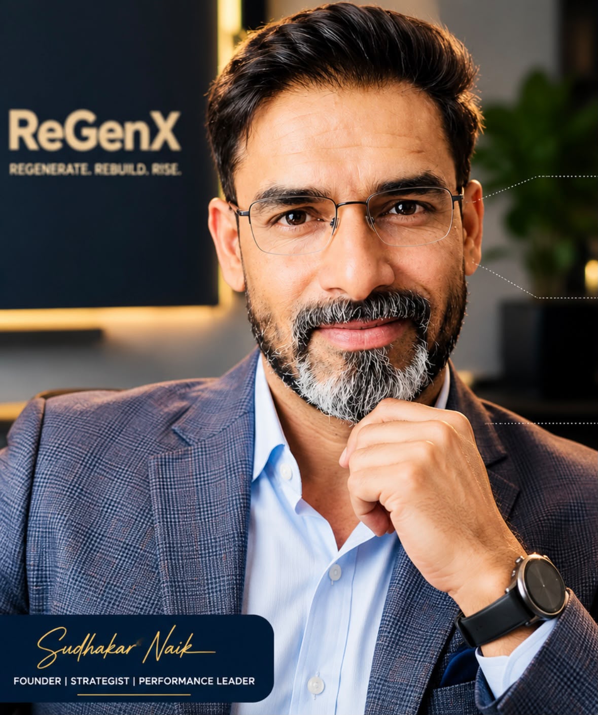 Sudhakar Naik, Founder & Lead Strategist of ReGenX